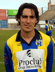 Carmelo Alejo, jugador del Palamós C.F. (Foto:www.palamoscf.com)
