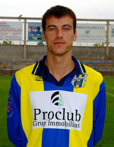 Xavi Casagran va contribuïr, amb el seu primer gol de la temporada, a la victòria del Palamós C.F.