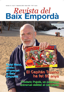 Portada del nou número de la Revista del Baix Empordà.
