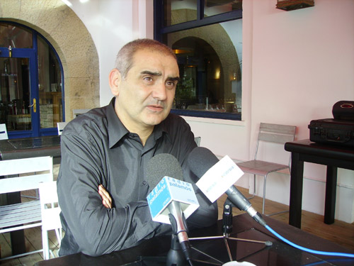 El delegat de Medi Ambient i Habitatge, Emili Santos, ahir a Palamós.