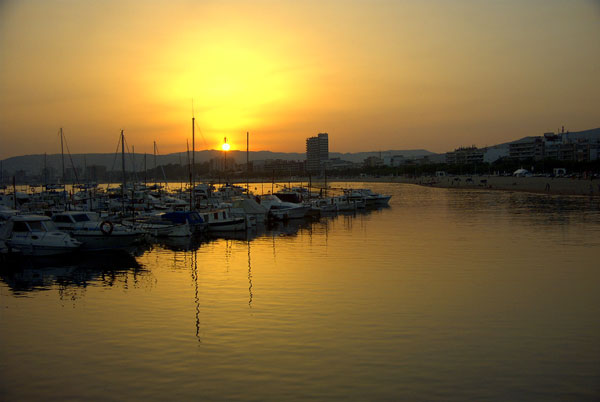 Una imatge de Palamós.