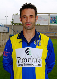 Gallardo va marcar el gol del Palamós C.F. a Montilivi.