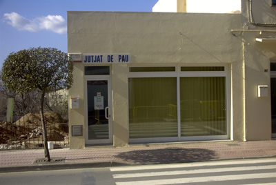 El nou local del Jutjat de Pau de Palamós.