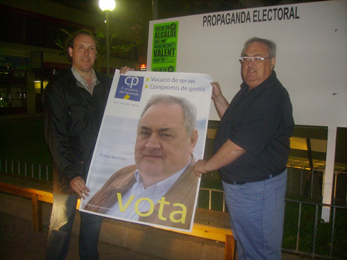 Antoni Bachiller i Alfons Bartolomé, números 1 i 2 de CdP.