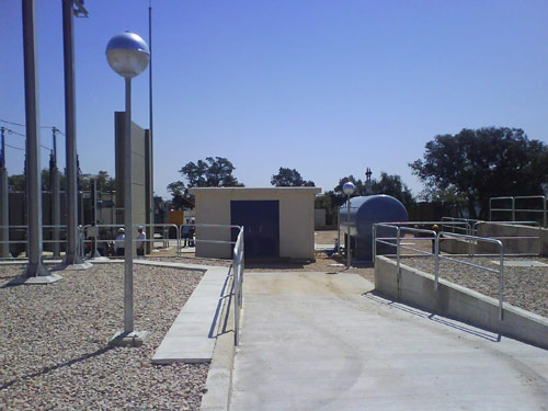 La nova subestació transformadora de Vall-llobrega.