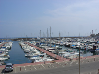 El port Marina Palamós.