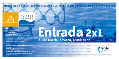 Entrada 2x1 al Museu de la Pesca.