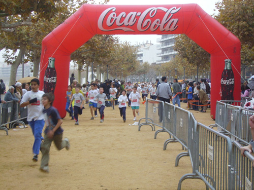 Gairebé 1700 escolars han participat en el Cros Vila de Palamós