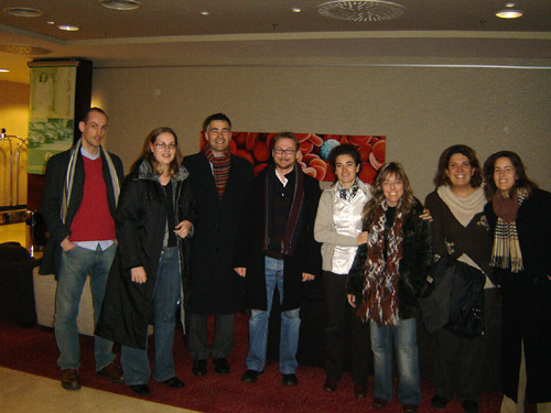 Delegació de la missió empresarial que la Cambra de Comerç de Palamós va organitzar a Praga i Bratislava.