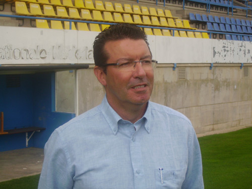 L'ex-entrenador del Palamós C.F., Cándido Viana.