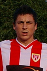 Jaime Martínez, amb la samarreta del seu últim club, el Club Atlético Tarazona.