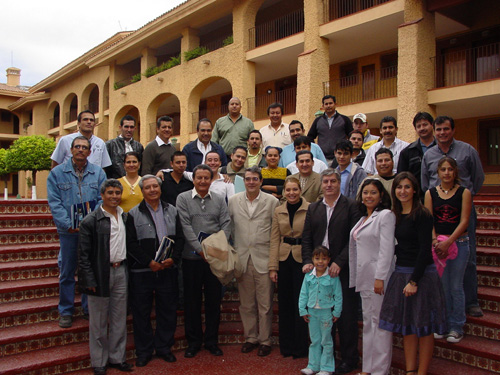 Els participants en el projecte, a Mèxic.