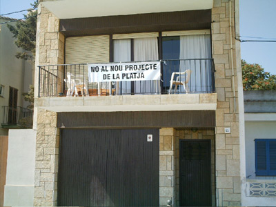 Imatge d'arxiu de la reacció veïnal al projecte del ministeri de medi ambient.