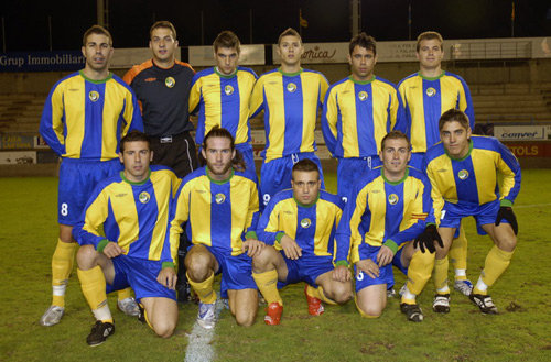 Una formació d'aquesta temporada de la FE Palamós. (Fotografia cedida per Josep   Lois).