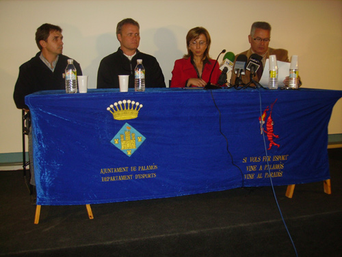 L'acte de presentació de la Kaab Trophy, aquest matí.