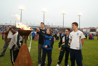 Imatge d'arxiu d'un acte inaugural del MIC a Palamós.