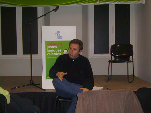 Biel Jover, ahir a Palamós.