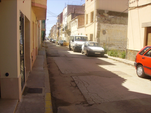 El carrer del Pedró, un dels afectats per aquest projecte de millora.