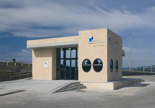 La nova estació marítima del port de Palamós.