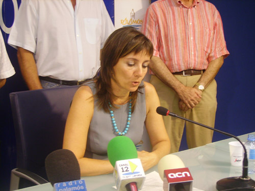 Isabel Ruiz, portaveu de CiU a l'Ajuntament de Palamós.