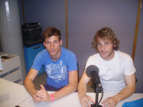 Jaume Duran i Vichu, ahir als estudis de Ràdio Palamós.