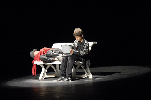 Imatge d'una representació de la Mostra d'enguany. (Fotografia cedida per Josep   Lois).