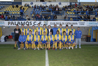 El juvenil A de la FE Palamós, campió de lliga.