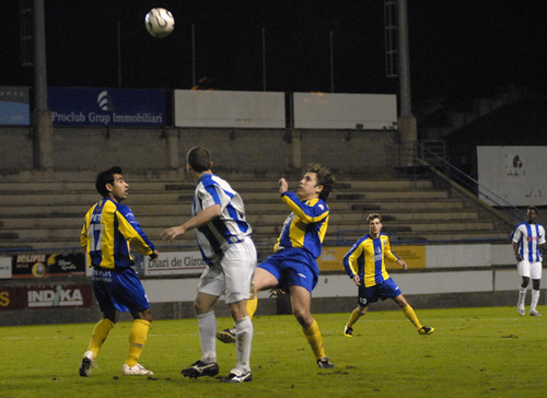 Una imatge d'un partit d'aquesta temporada.