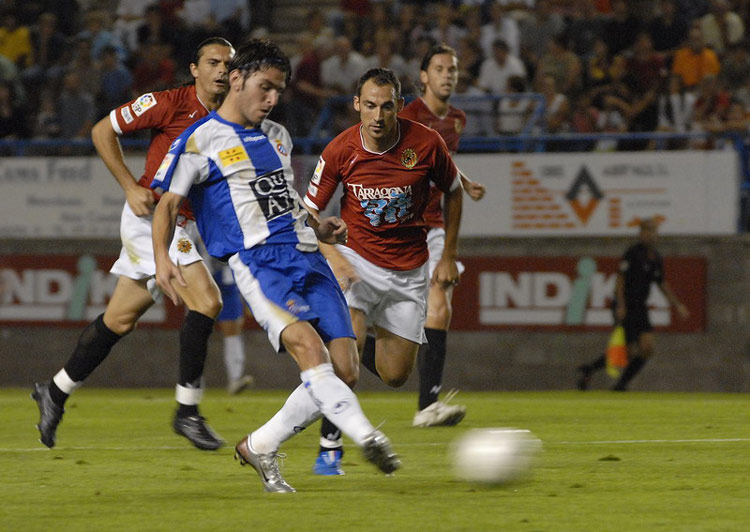 L'últim partit de l'Espanyol al Nou Estadi, l'any passat a la Copa Catalunya i   davant el Nàstic.
