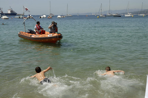 Imatge d'arxiu d'una edició del Mulla't per l'Esclerosi a Palamós. (Fotografia   cedida per Josep Lois).