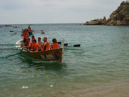 Una activitat del Club de Rem Palamós.