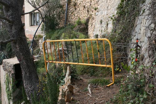 Camí de ronda tallat dins del municipi de Calonge, en una imatge d'arxiu.