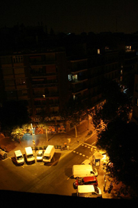 Exemple d'una il•luminació exterior correcta.