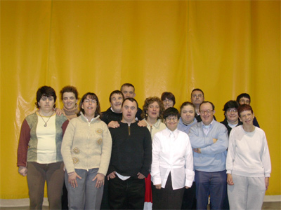 Membres del grup El Trampolí.