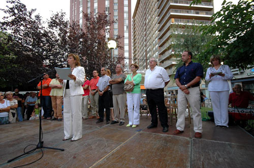 Actes de la Diada a Palamós, en una imatge d'arxiu.