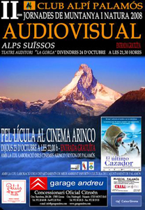 Cartell de les Segones Jornades de Muntanya i Natura.