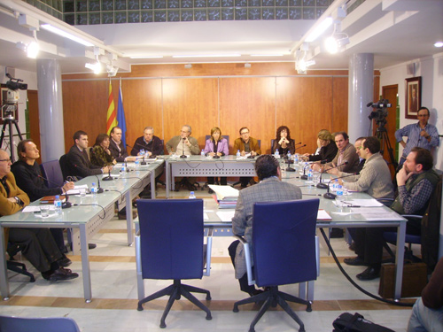 Sessió de Ple de l'Ajuntament de Palamós.