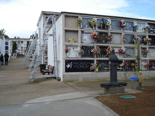 Imatge del cementiri de Palamós.