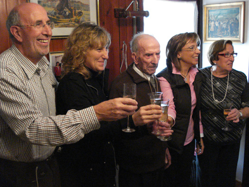 L'alcaldessa de Palamós, Teresa Ferrés, ha felicitat Felipe Pellicer en el seu aniversari.