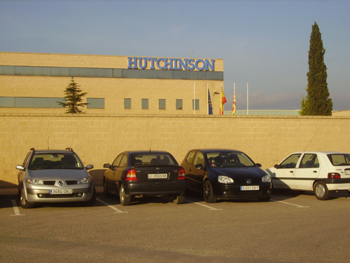 Imatge de la fàbrica Hutchinson Palamós.