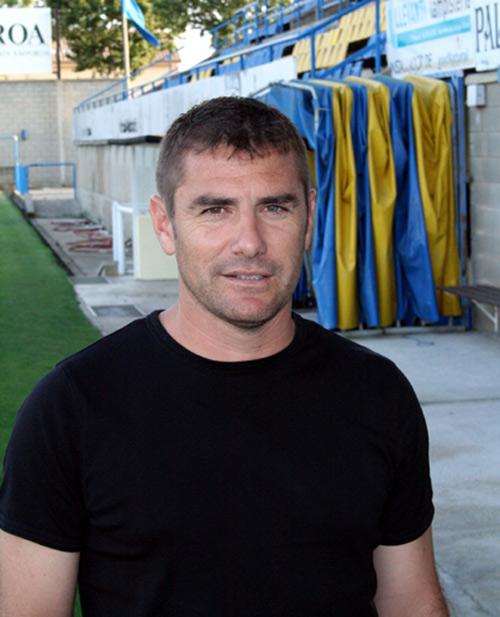 Jordi Condom, entrenador del Palamós no s'explica la desfeta de diumenge.