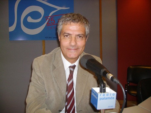 Eudald Casadesús, president de CDC a Girona i diputat de CiU al Parlament de Catalunya.