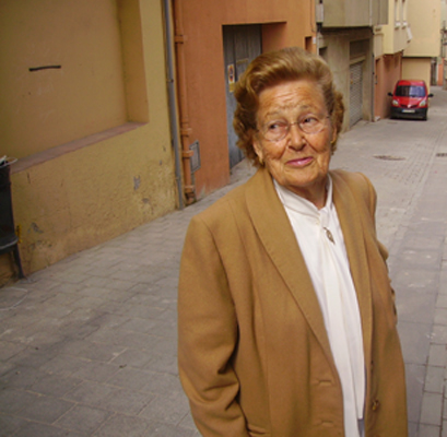 Maria Forné ha fet donació a l'Ajuntament de Palamós del llegat artístic del seu marit, el pintor Ezequiel Torroella.