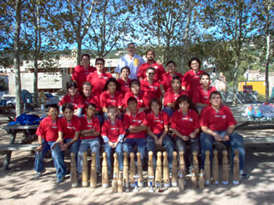 Imatge dels components del Club de Bitlles Catalanes.