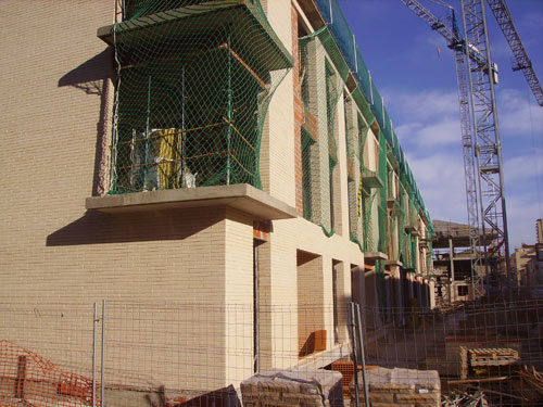 Pisos en construcció a Palamós.