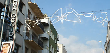 Enllumenat nadalenc a Palamós.