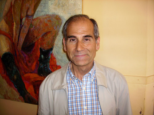 Feliu Antúnez, membre de la gestora d'Òmnium Cultural al Baix Empordà.