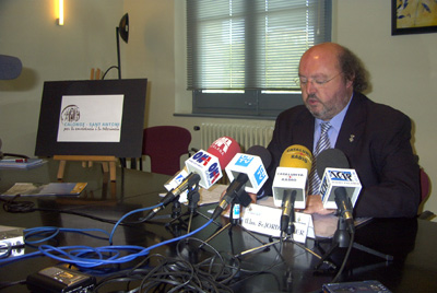 L'alcalde de Calonge, Jordi Soler.