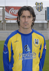 Carmelo, autor del gol del Palamós C.F.