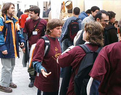 Grallers a Palamós, en una imatge d'arxiu.